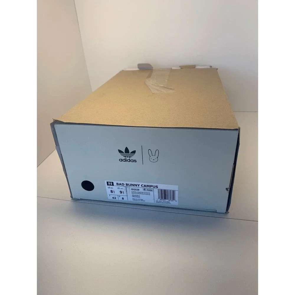 Adidas Bad Bunny Campus Wild Moss Brown Sneakers ID2529 Womens 9.5 Mens 8.5